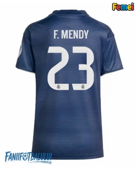 Real Madrid Ferland Mendy #23 Tricou Fotbal Replică 2025-26 Femei Deplasare